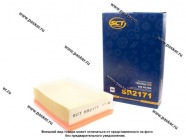 Фильтр воздушный Nissan Qashgai X-Trail Renault Koleos 07- SCT SB2171|Код 45571