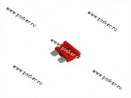 Предохранитель флажковый 10A АВТОЭЛЕКТРОНИКА|Код 45777