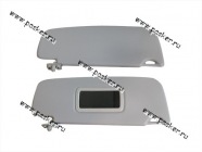 Козырьки солнцезащитные 1118 Калина жесткие с зеркалом Мобил|Код 45948