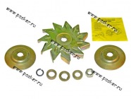 Шкив генератора 2101-07 2108-099 ОКА разборный н/обр|Код 461