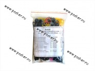 Пистоны крепления 2121-213,1111-13 ОКА 2104,05,07 полный комплект на а/м|Код 46275