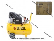 Компрессор воздушный с ресивером Denzel DK1500/50 X-PRO 50л 1,5 кВт 230л/мин 58064|Код 46671