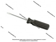 Отвертка шлицевая 4* 75 пластиковая рукоятка Sparta 13203|Код 47005