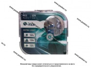 Лампа галоген 12V H11 55W PGJ19-2 Nord YADA EXTRA LIGHT +50% яркости|Код 4737