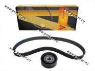 Ремень генератора+1 ролик 1118 Калина КиТ-комплект ANDYCAR|Код 47800