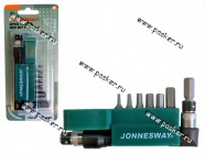 Биты 1/4  8пр шестигран hex Н2,3,4,5,6,7,8 JONNESWAY S08H2H8S|Код 47999