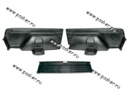 Обшивка багажника 2121 пластик 3части Евро-Мега|Код 4816