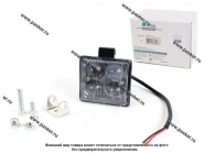 Фара светодиодная квадратная 12W 10-30V Nord YADA 4D линза дальний свет|Код 4837