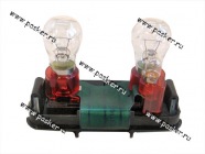 Плата заднего фонаря 2110 правая угол в сборе AVKOPRO|Код 48398