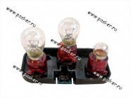 Плата заднего фонаря 2111 левая угол в сборе AVKOPRO|Код 48399