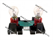 Плата заднего фонаря 2111 15 левая/правая квадрат в сборе AVKOPRO|Код 48401