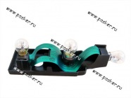 Плата заднего фонаря 2115 левая/правая угловая в сборе AVKOPRO|Код 48402