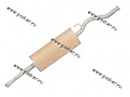 Глушитель 2170 2171 Priora НОРМА закатной 48528|Код 48528