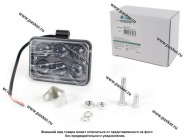 Фара светодиодная прямоугольная 18W 10-30V Nord YADA 4D линза дальний свет|Код 4861