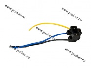 Колодка соединительная автолампы H4 с 3-мя проводами АВТОЭЛЕКТРОНИКА|Код 48939