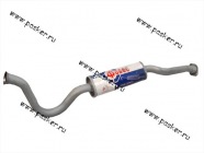 Резонатор 2104 Иж-Авто ФОБОС закатной под катализатор Евро3 49322|Код 49322