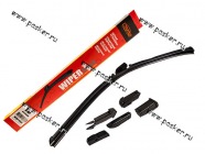 Щетки стеклоочистителя 45см универсальная Garde всесезонная бескаркасная WBF450 6 адаптеров|Код 50520