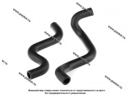 Патрубки печки Газель Бизнес УМЗ 4216 2шт LECAR|Код 50826