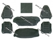 Чехлы 2107 велюр/кожзам|Код 5097