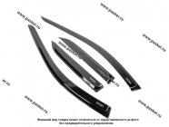 Дефлектор боковых окон LECAR LADA Largus FL с 2021г 5-ти дверная|Код 51078