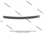 Накладка на задний бампер LADA Granta Sedan (нерж.) LECAR|Код 51102