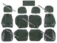 Чехлы 2111,12,71,72 велюр/кожзам|Код 5112