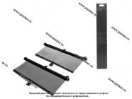 Шторки боковых окон LECAR 40 х 45 см 2шт, выдвижные рулонного типа|Код 51158