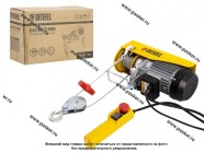 Тельфер электрический TF-500  0,5т 1020Вт высота 12м 10м/мин Denzel 52012|Код 51324