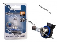 Лампа галоген 12V H11 55W PGJ19-2 Xenite Standart +30% яркости|Код 51604