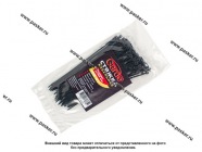 Хомут пластмассовый 3х150 ленточный Garde 100шт черный BL3150|Код 51829