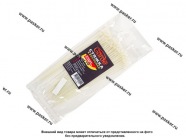 Хомут пластмассовый 3х200 ленточный Garde 100шт белый WT3200|Код 51830