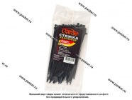 Хомут пластмассовый 4х150 ленточный Garde 100шт черный BL4150|Код 51835