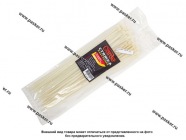 Хомут пластмассовый 4х300 ленточный Garde 100шт белый WT4300|Код 51858