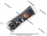 Хомут пластмассовый 4х300 ленточный Garde 100шт черный BL4300|Код 51859