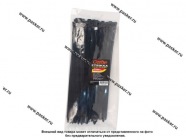 Хомут пластмассовый 8х400 ленточный Garde 100шт черный BL8400|Код 51884