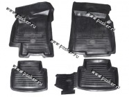 Коврики Chevrolet Lanos с 2005г резиновые AgateK|Код 52193