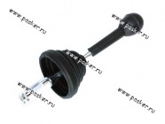 Рычаг кулисы переключения передач 21074 в сборе хром|Код 52322