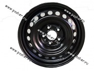 Диск колесный 16/6J/5*114,3/ET43/d67,1 Magnetto Hyundai Creta черный 16016 AM|Код 52348