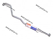 Резонатор Hyundai Solaris KIA Rio ФОБОС средняя часть 30850|Код 52487