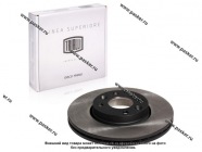 Диск тормозной LADA Vesta 2015- TRIALLI передний Superiore DF 0951s [упаковка 2 шт.]|Код 52523