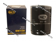 Фильтр масляный VW Passat Transponder Audi 80 100 A6 SCT SM108|Код 52660
