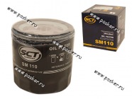 Фильтр масляный Ford Focus 2 Fusion Fiesta 1.4-1.6L SCT SM110|Код 52666