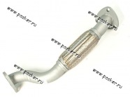 Труба промежуточная Peugeot Boxer 3 ФОБОС с гофрокомпенсатором 30550|Код 53096