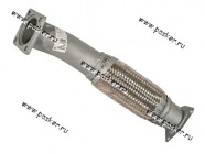 Труба промежуточная Hyundai HD ФОБОС с гофрокомпенсатором 30650|Код 53155