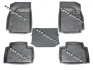Коврики Chevrolet Lacetti с 2004г резиновые AgateK|Код 53203