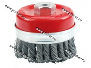 Щетка для УШМ 100мм чашка металлическая VOREL 06976 SALE|Код 53793