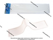 Рамка номерного знака Dollex силиконовая белая|Код 54244