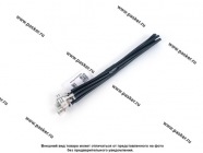 Клемма для электропроводки мама 4,8мм АВТОЭЛЕКТРОНИКА луженая наружняя с проводом 1,00мм кв|Код 54306