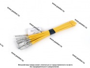 Клемма для электропроводки папа 6,3мм АВТОЭЛЕКТРОНИКА луженая с 2-мя проводами 0,75мм кв [упаковка 10 шт.]|Код 54318