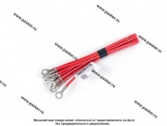 Клемма под болт М5 АВТОЭЛЕКТРОНИКА луженая с проводом 1,50мм кв [упаковка 10 шт.]|Код 54339